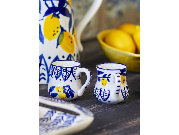 Set espresso Maxima 2 pièces Ø 6cm Bleu