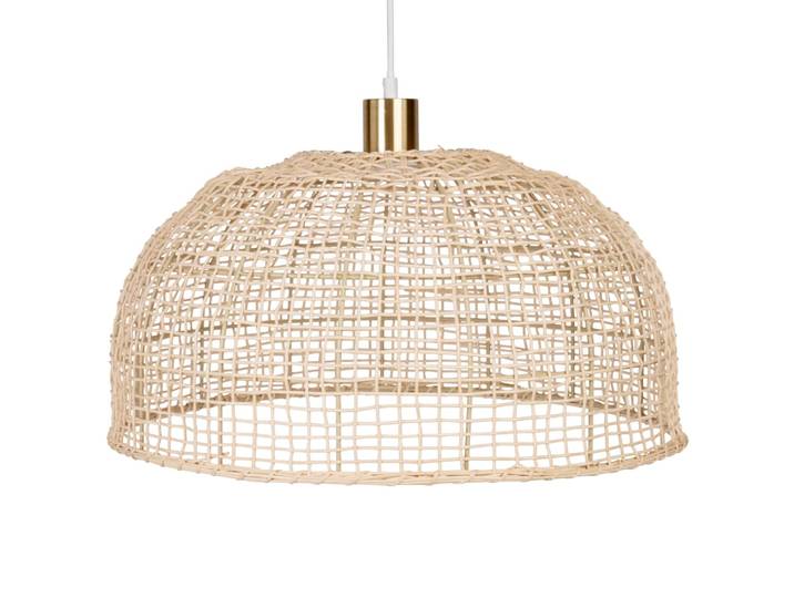 Suspension en rotin tressé, Ø28 cm