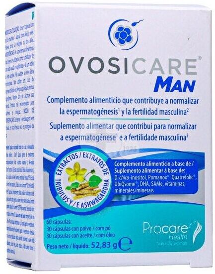 Ovosicare Man 30 Powder Capsules + 30 Oil Capsules
