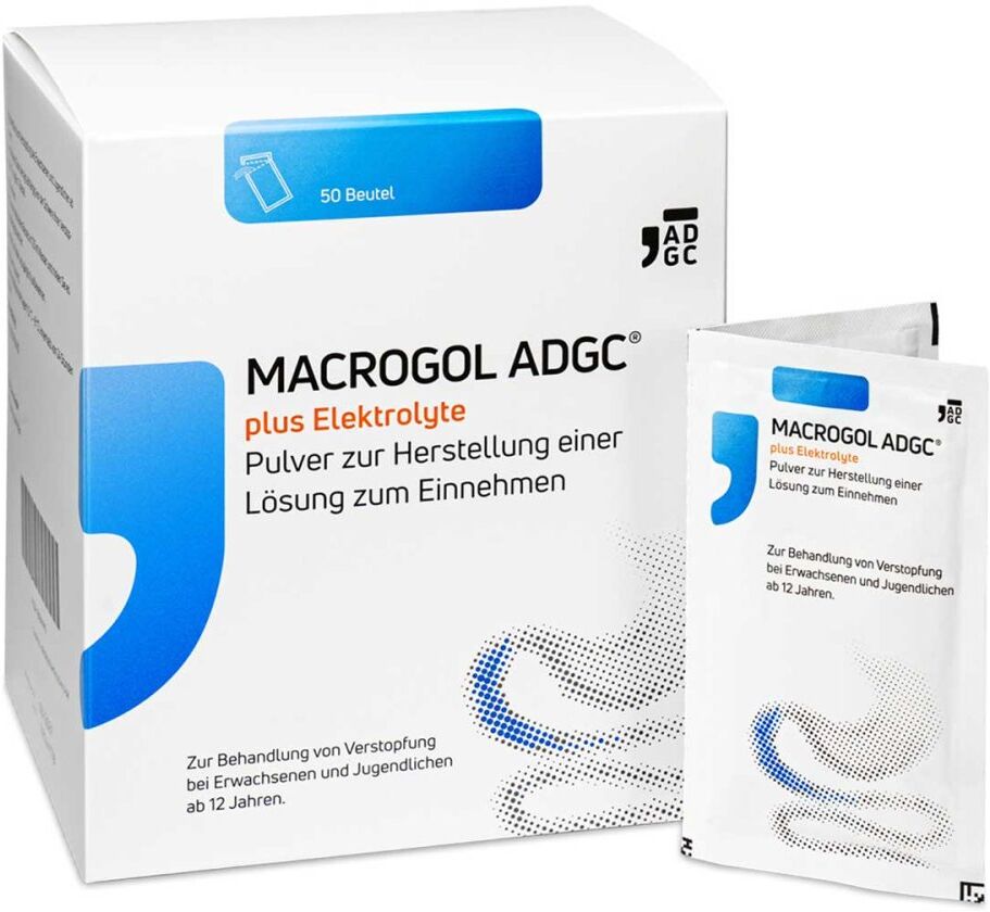 Macrogol Adgc Plus Elektrolyte 50stk