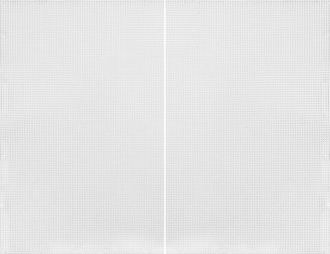 Plastik-Stramin im 2er-Pack, je 34 x 27 cm