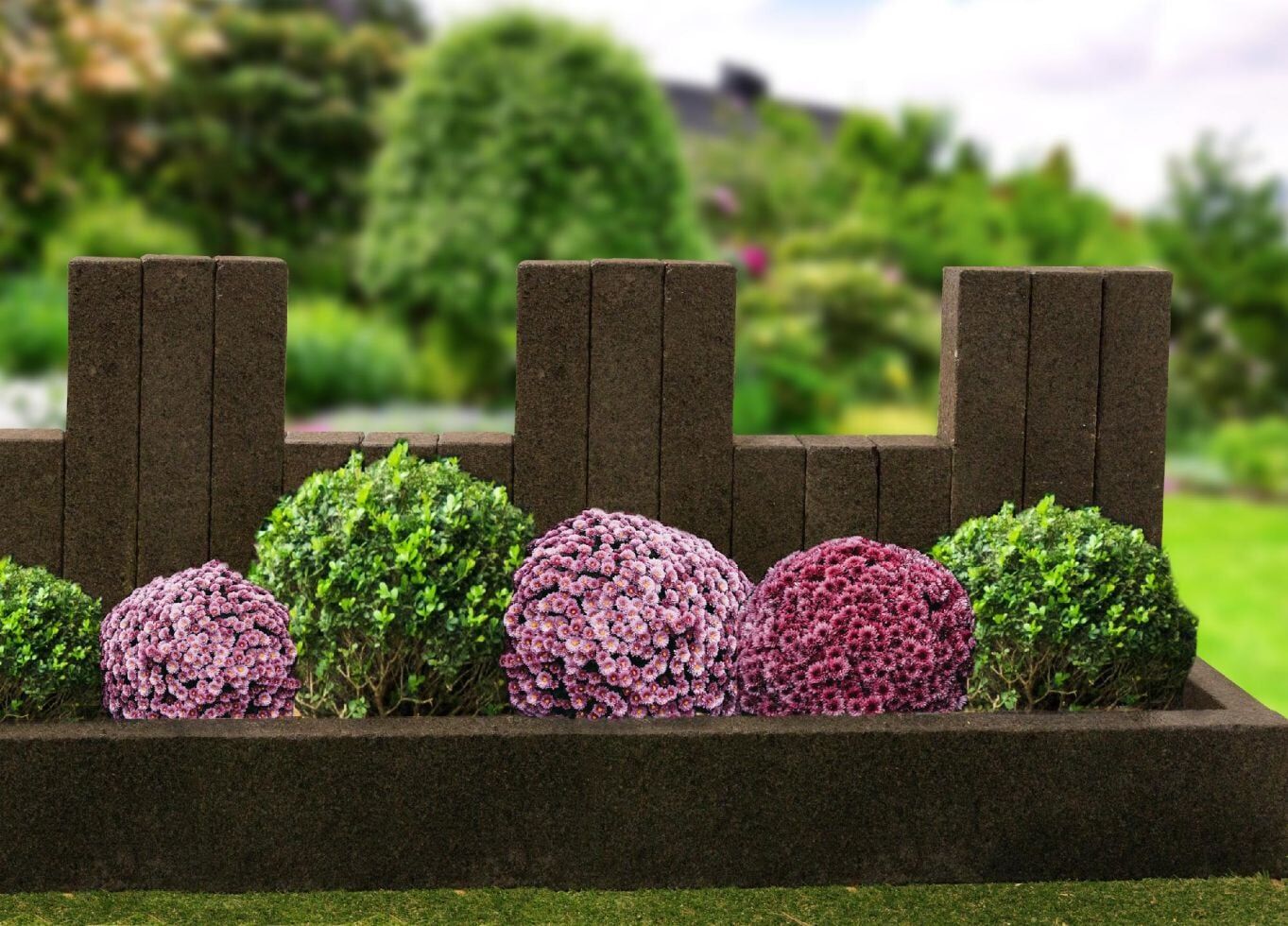 TrendLine Palisade Carbon Black 75 x 10 x 10 cm schwarz
