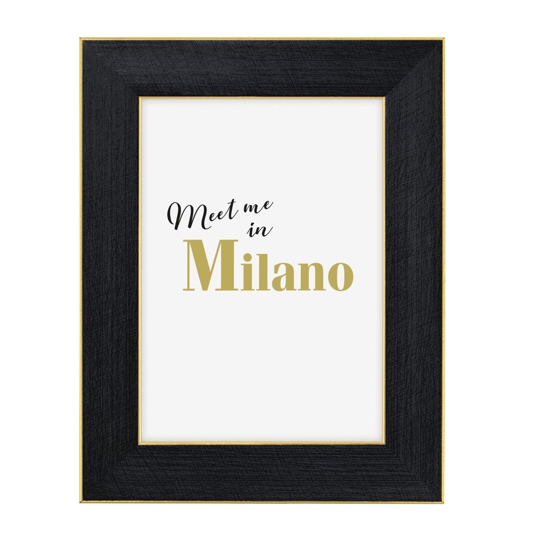 Hama Einzelbilderrahmen 13 x 18 cm 068122 Milano (Schwarz) 00068122