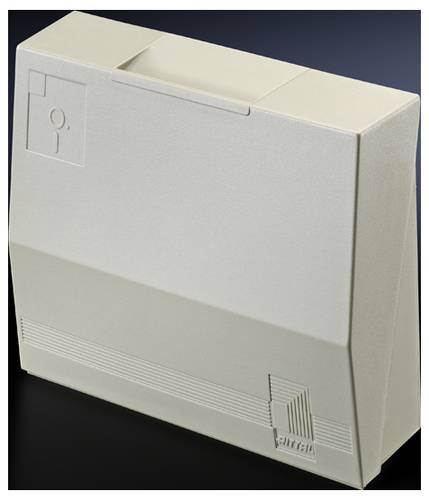 Rittal SZ 2446.000 CD-/Diskettenbox Polyamid Grau 1 St.