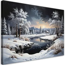 LEINWANDBILD Weihnachten 120x80cm