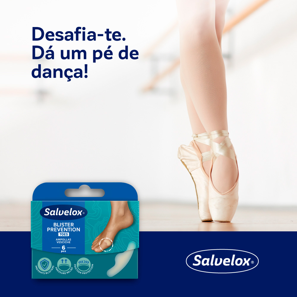 Salvelox Tirita para ampollas Foot Care Dedos de los pies Curación rápida 6&nbsp;un. Small