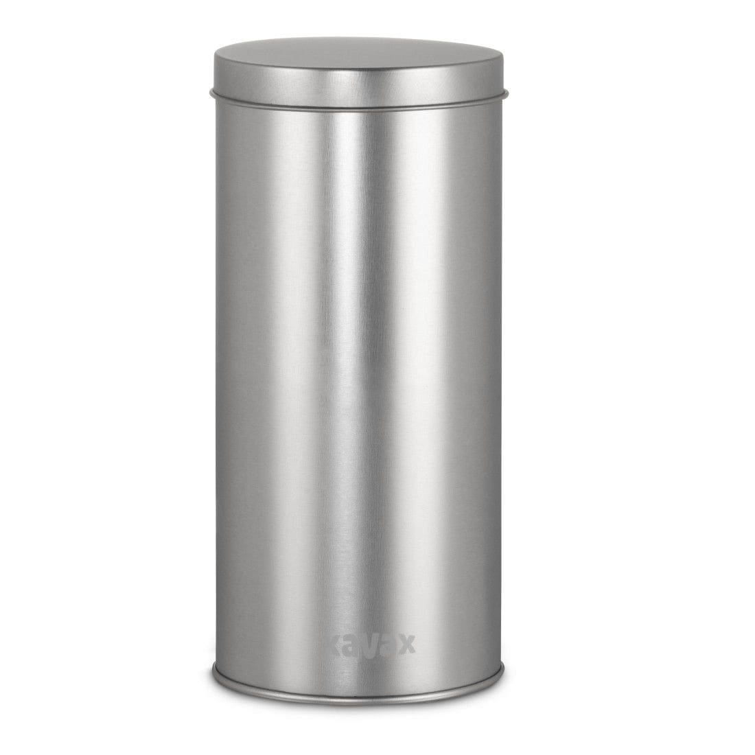 Xavax Behälter Rund Edelstahl 111264 Kaffeepad-Dose für 20 Senseo Pads (Silber) 00111264