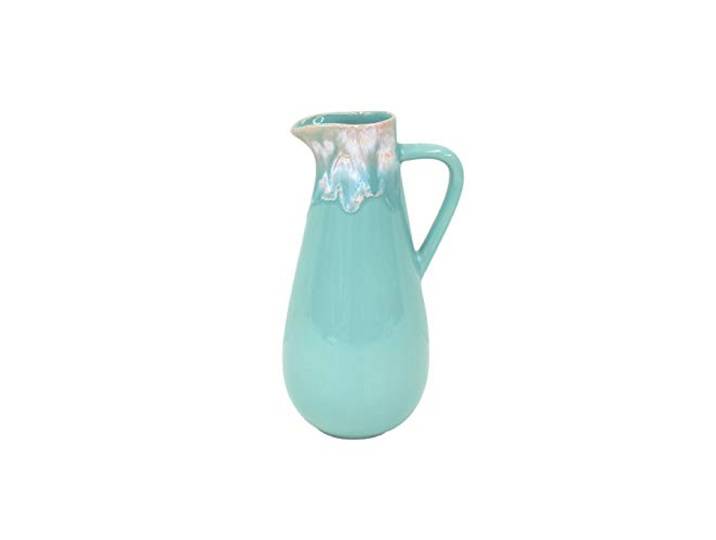 Casafina Keramik-Steingut, 1,5 l, Krug – Taormina-Kollektion, Aqua, mikrowellen- und spülmaschinenfest, Geschirr, lebensmittelechte Verglasung, Serviergeschirr in Restaurant-Qualität