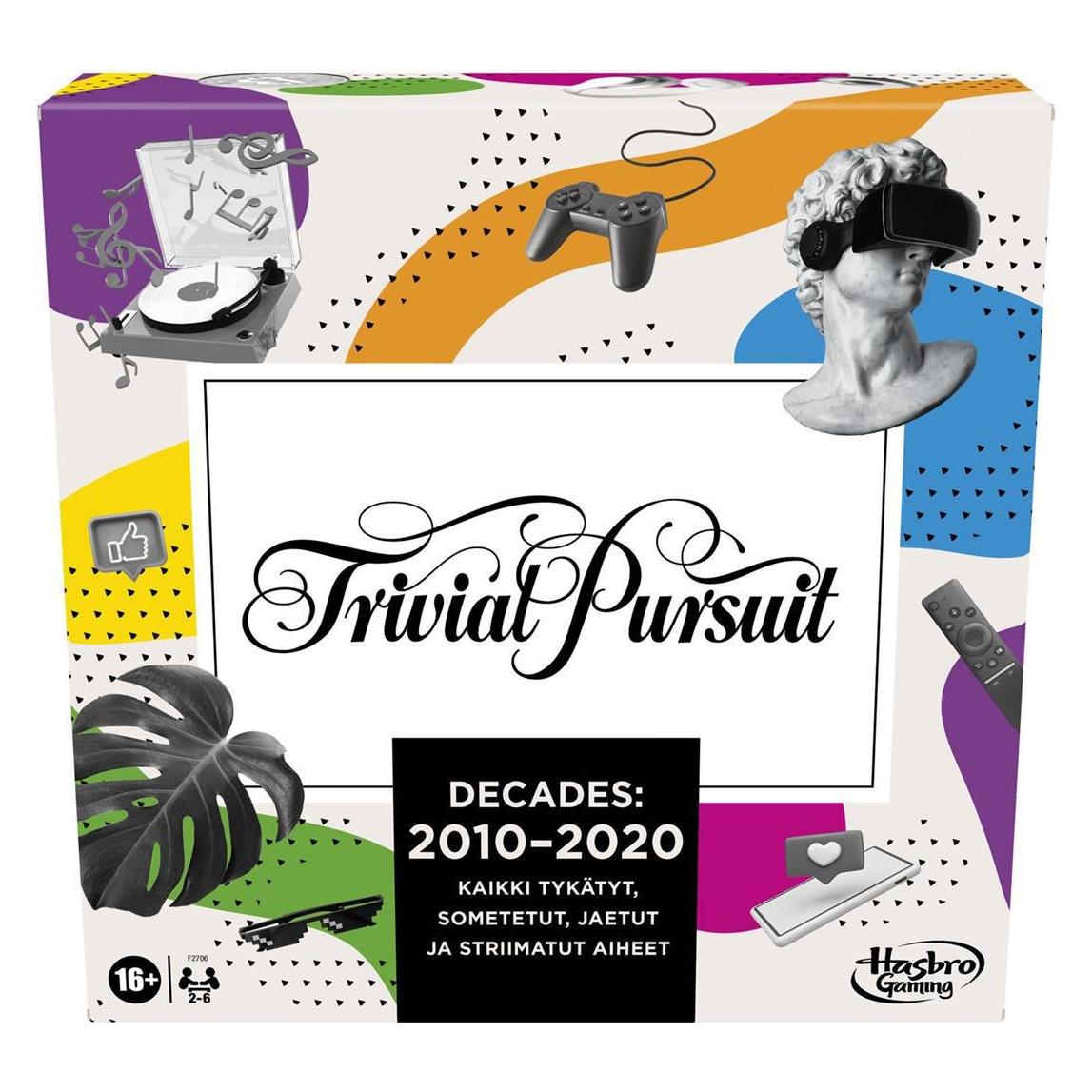Hasbro Gaming Trivial Pursuit Decades 2010 to 2020 Board game Trivia (Finnisch, 2 - 6 Spieler) (611139)