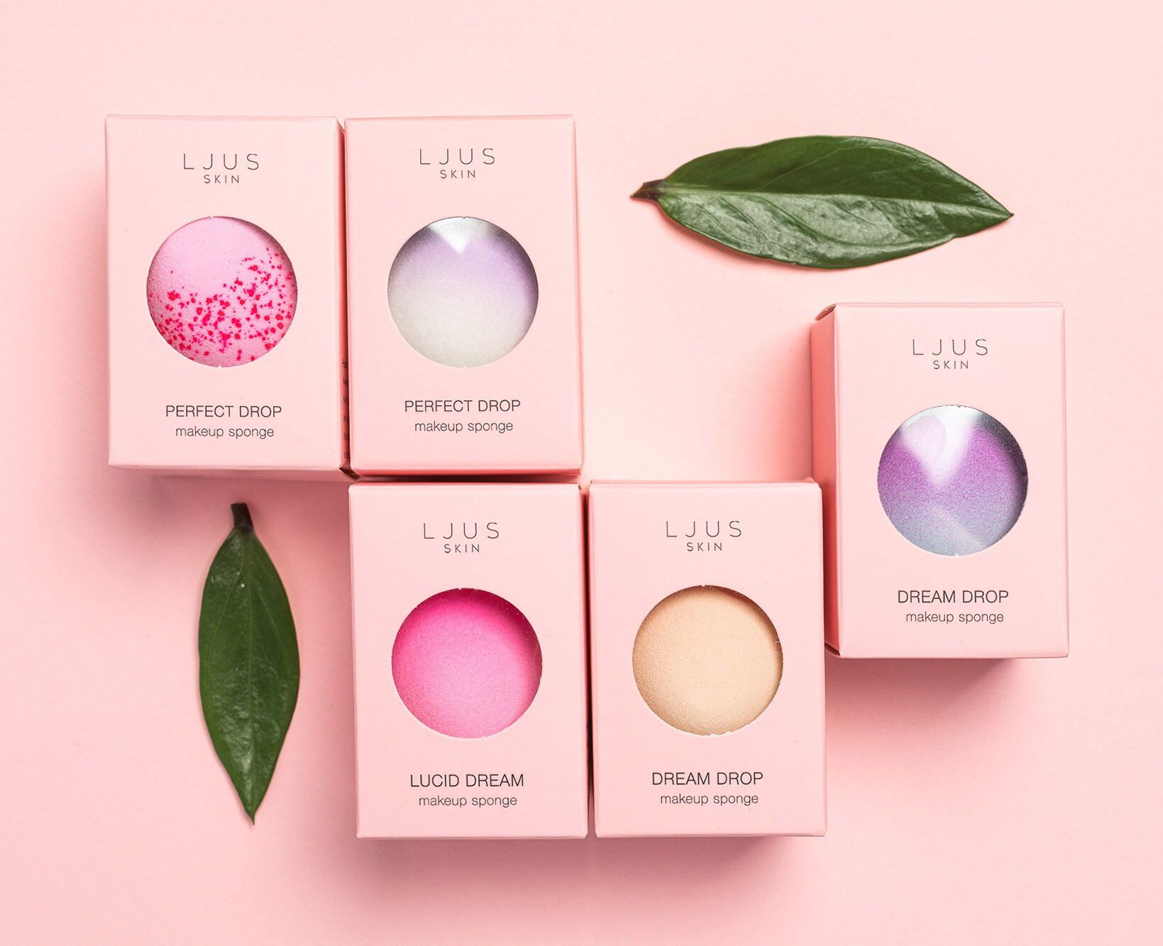 LJUS Skin Dream Drop Makeup Sponge Purple Hint