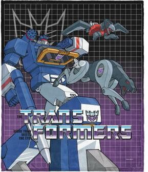 Hasbro Transformers G1 Grid Soundwave Silk Touch Throw Blanket 40X50 Inches by THE NORTHWEST GROUP in Transformers (Size OS)