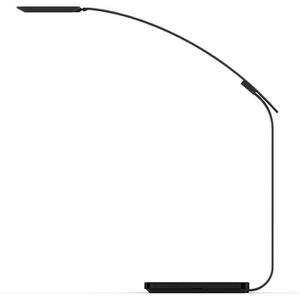 Unilux Schreibtischlampe Timelight, schwarz, LED, dimmbar, 600 Lumen, App-fähig, warm- bis kaltweiß