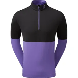 FootJoy Layer Colour Block 1/4-Zip, schwarz/lila