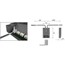Halemeier Sensorschalter MultiSwitch Master Plus 12 V / 60 W, Schalter + Taster