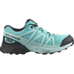 SALOMON Kinder Trekkinghalbschuhe SHOES SPEEDCROSS WP J Blue Curacao/Black, Größe 33 in Blau Blau