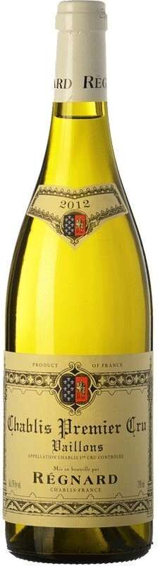 Régnard Chablis 1er Cru Vaillons 2018 Vino Blanco 75 cl AOC Chablis Premier Cru