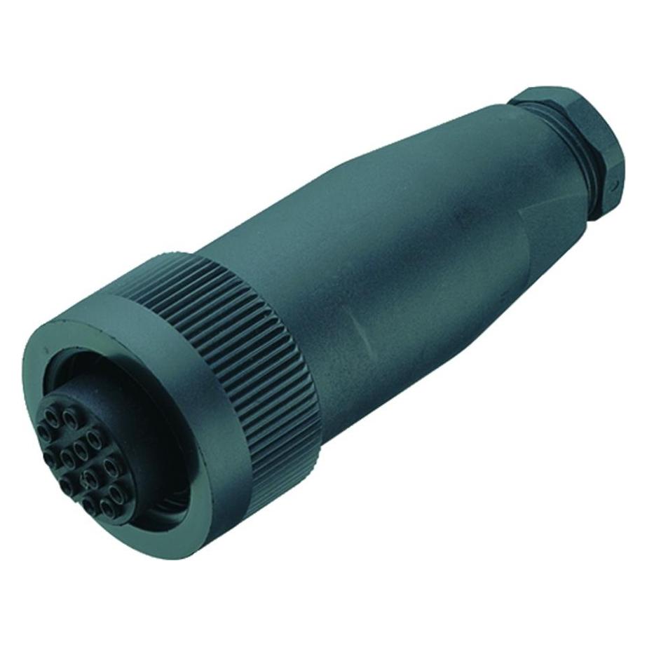 Schubiger Serie 693 13 pole RD30 power female connector (99 0718 00 13)