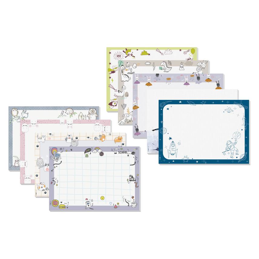 Sigel Papier-Schreibunterlage Space Notes 30 Blatt DIN A3 (29.70 x 42 cm) (HO955)