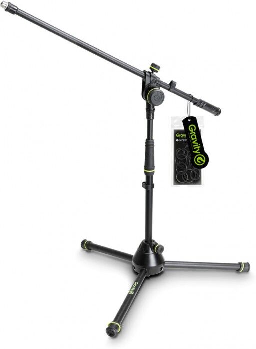 Gravity Ms 4221 B Mikrofonständer Kurz Mit Dreibein-Klappfuß Und 2-Punkt G