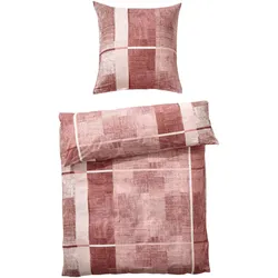 Bettwäsche VIVA Flanell (BL 155x220 cm) - braun - BL 155x220 cm