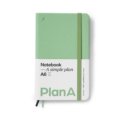 Notizbuch A6 Hardcover Liniert Sage Green, Gebundene Ausgabe von , Bücher.de