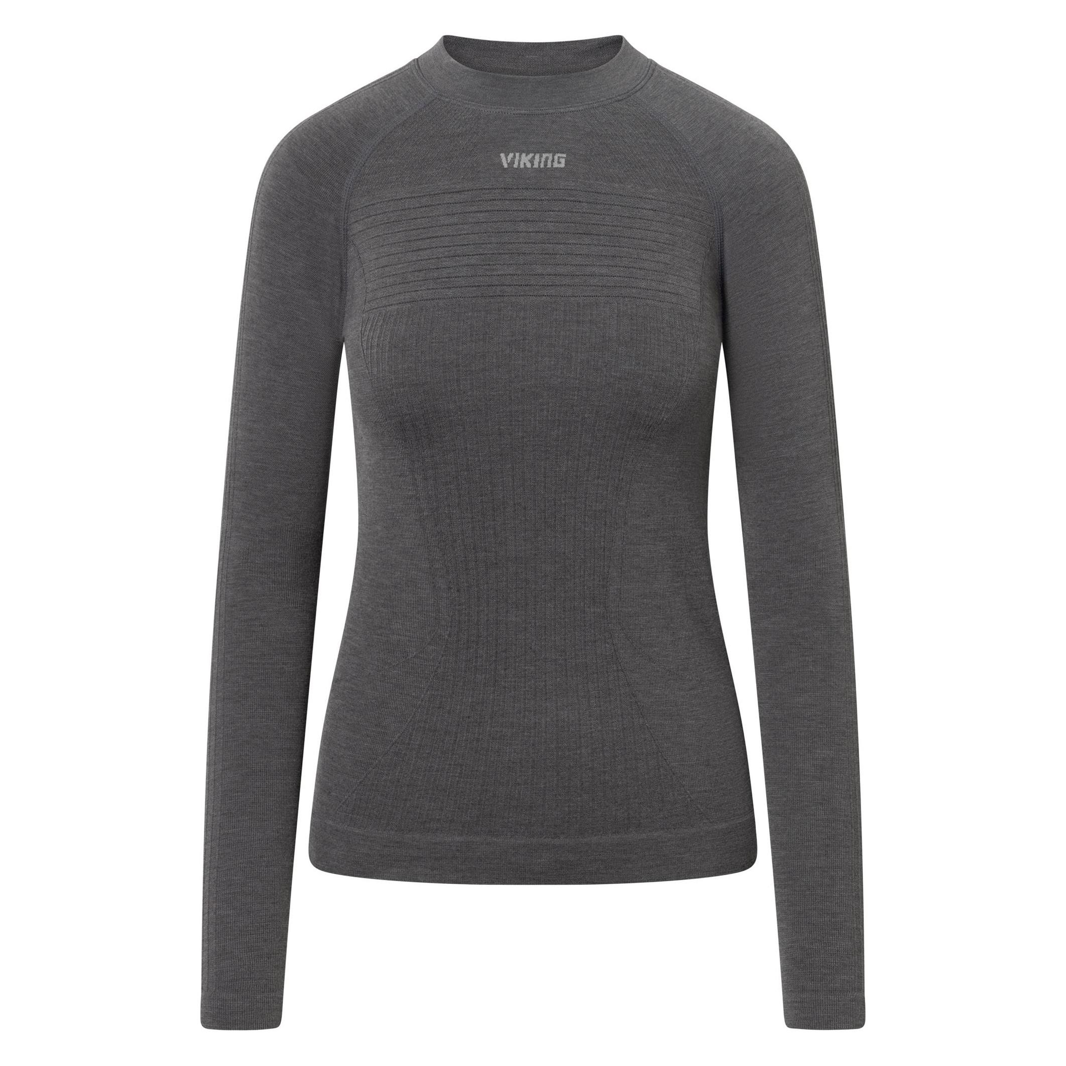 Viking Tende Lady Longsleeve PrimaLoft Cashmere Grau (M) (705627)