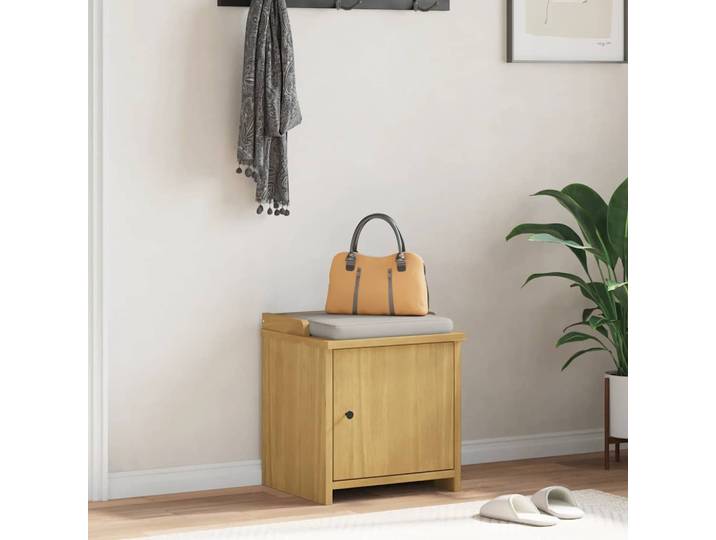 vidaXL Flurbank SANDNES 45x40x50 cm Massivholz Kiefer