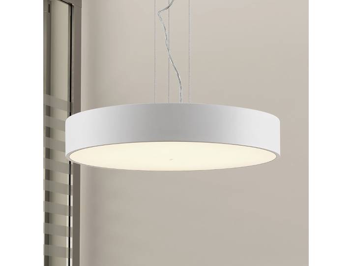 Suspension LED Noabelle, Ø 60 cm, blanc, métal - Arcchio - Cuisine - Moderne - À ampoule unique