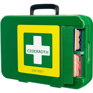 Cederroth Erste-Hilfe-Koffer First Aid Kit XL, DIN 13157, inkl. Pflasterspender