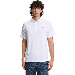 J. LINDEBERG Polo Tucker, weiss