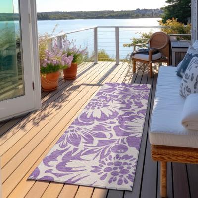 Addison Rugs Machine Washable Indoor/ Outdoor Whimsy Floral Chantille Rug