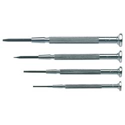 C.K Elektrotechnik und Feinwerktechnik Schraubendreher-Set 4teilig Schlitz T4852P