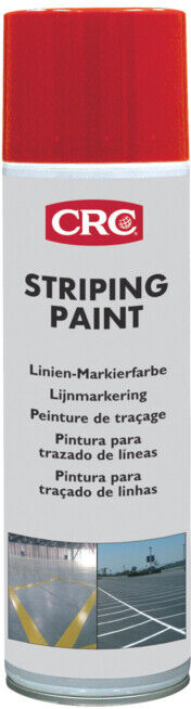 CRC Peinture de marquage de lignes rouge, 500 ml, Contenance : 500ml ; CRC Industries (11675-AA)