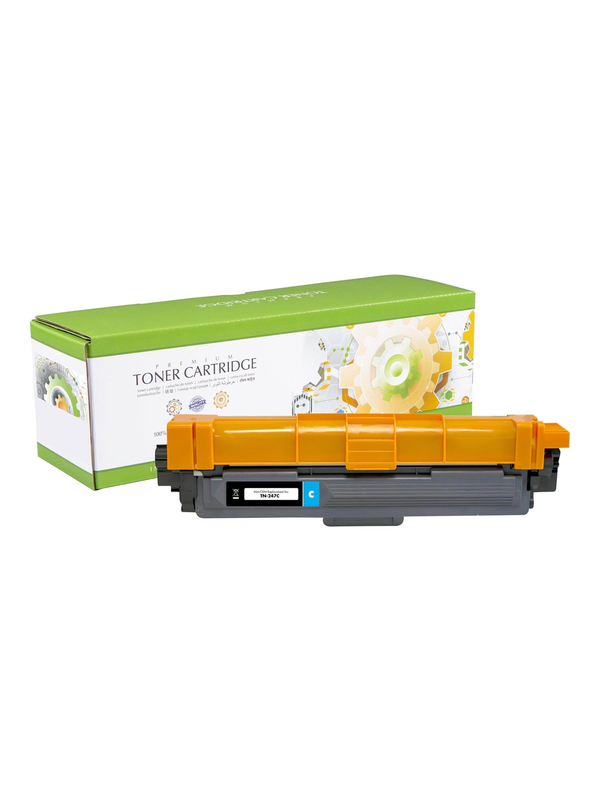 Static Control - cyan - compatible - toner cartridge (alternative for: Brother TN247C)