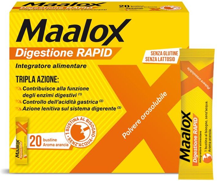 OPELLA HEALTHCARE ITALY Srl Maalox Digestione RAPID, 20 bustine