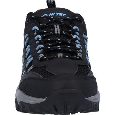 Wanderschuh HI-TEC "Hi-Tec-Schuhe Jaguar Frauen", Damen, Gr. 36, Normalschaft, schwarz, vergissmeinnicht, 50% POLYESTER + 50% PU, 50% MESH (Polyester) + 50% EVA, Schuhe Wanderschuh