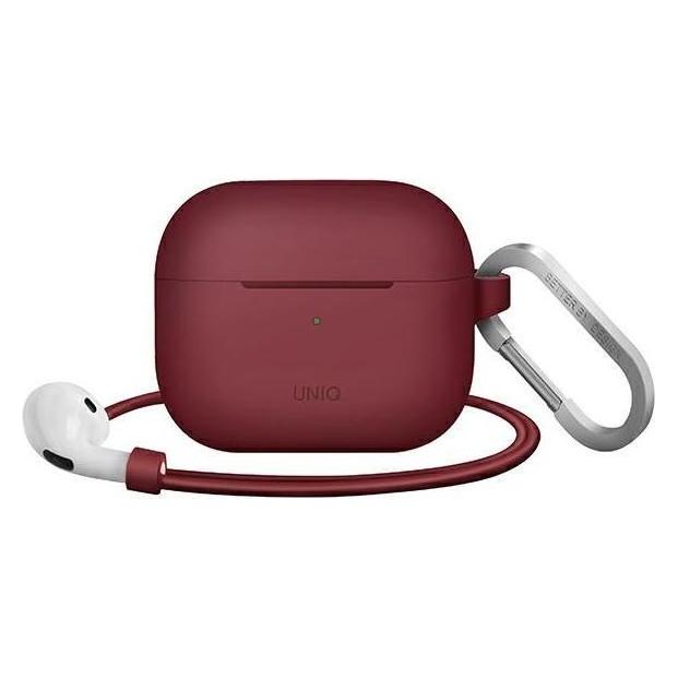 Uniq Hülle Vencer AirPods 3 Gen. Silikon kastanienbraun (Kopfhörer Hülle) (Uni000572-0)