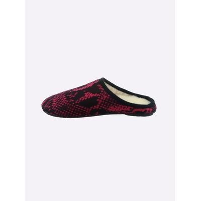 Pantoffel CLASSIC, Damen, Gr. 40, Textil, pink, Schuhe