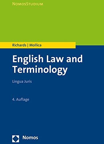 Claudina Richards - English Law and Terminology: Lingua Juris (Nomosstudium) - Preis vom 09.10.2026 07:28:09 h