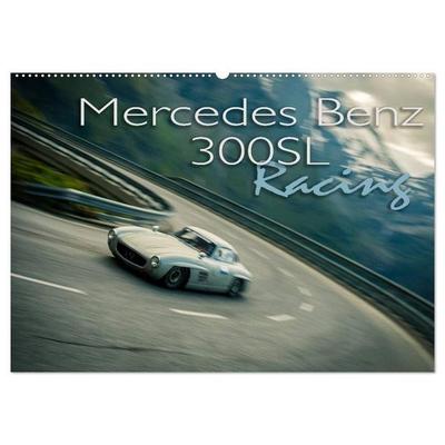 Mercedes Benz 300SL - Racing (Wandkalender 2027 DIN A2 quer), CALVENDO Monatskalender