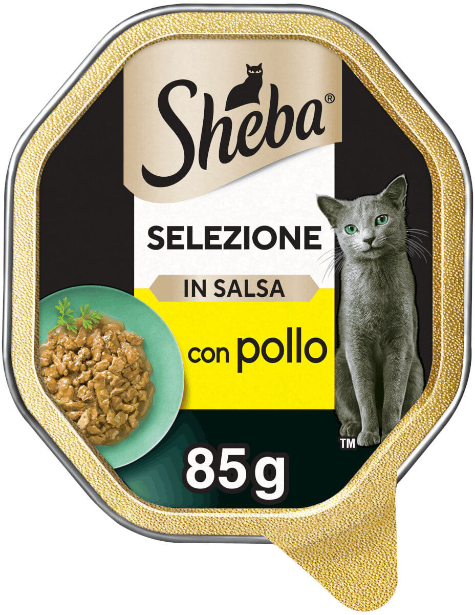 Sheba Selezione Cat Vaschetta Multipack 22x85G POLLO