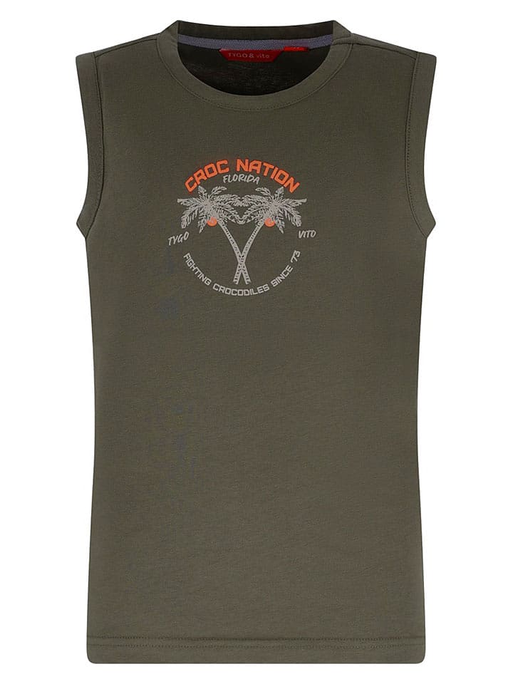 Tygo & Vito Top "Daan" in Khaki - 122/128