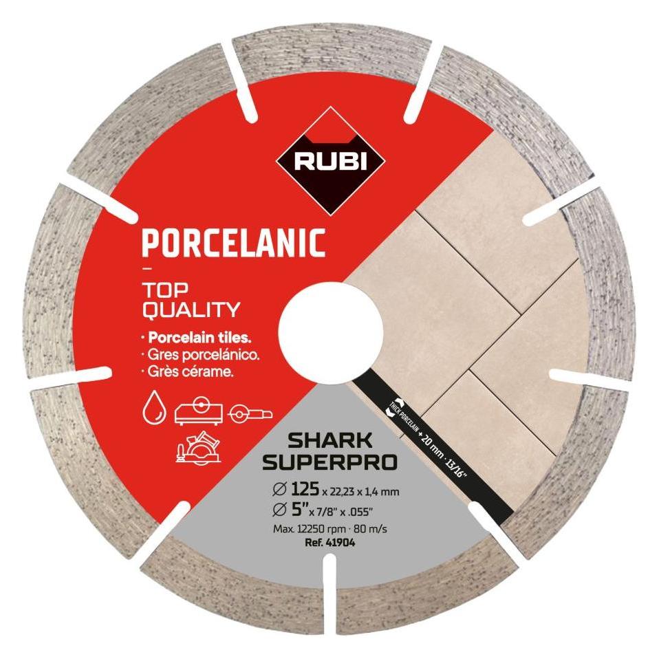 Rubi 41904 SHARK 125 SUPERPRO Diamanttrennscheibe 125mm (68720139)