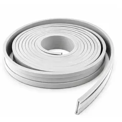 C-Profil Gummierung aus Silikon für Schelleneinbindung  / (Bandbreite) 15 mm