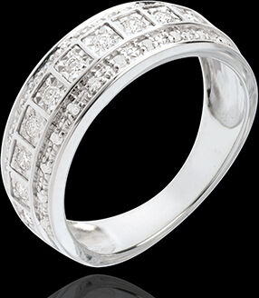 Edenly Ring Zauberwelt - Galaxie - 0.28 Karat - 33 Diamanten