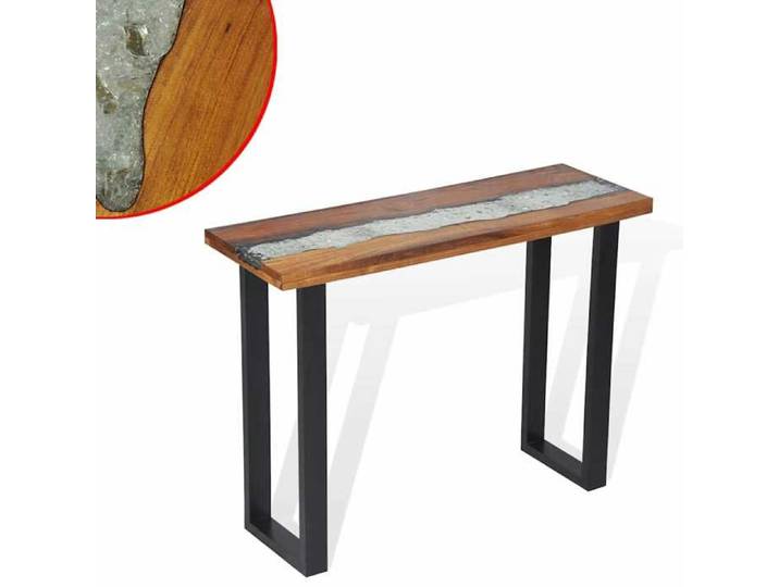 JILL'S - Console Meuble - charge 20 kg - Table console - VIDAXL - Teck 100x35x75cm OCT11183520