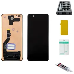 Huawei P40 Pro OLED Display (ohne Rahmen) schwarz - Premium-Set