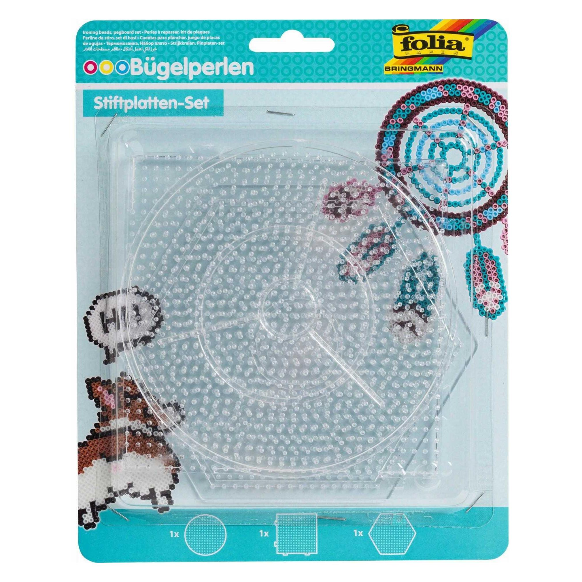 Folia Bügelperlen Stiftplatten-Set (73214)