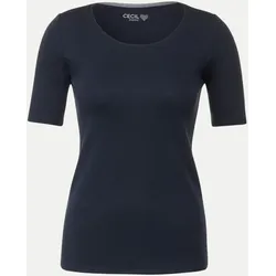 Basic T-Shirt Style Lena Blau S