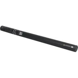 Showgear Handheld Confetti Cannon Pro 80 cm, Schneeflocken weiß, feuerhemmend und biologisch